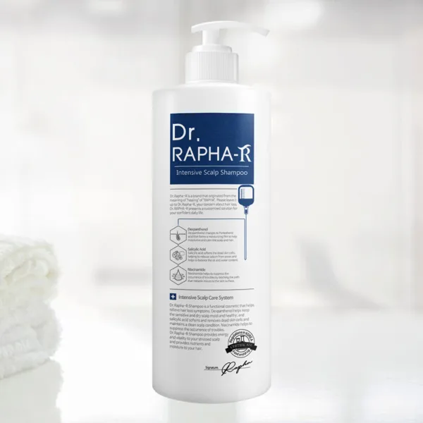 Dr. Rapha-R Dandruff Oily Scalp Care Houttuynia Cordata Hair Loss Shampoo, 1L