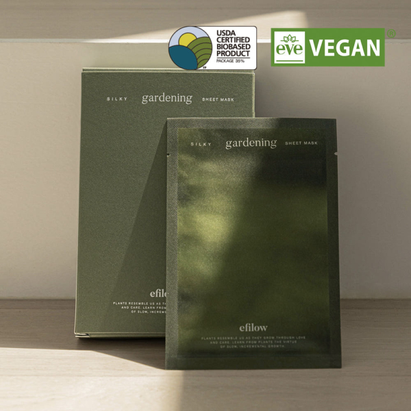 efilow Gardening Texture Mask Pack 24ml × 10pack