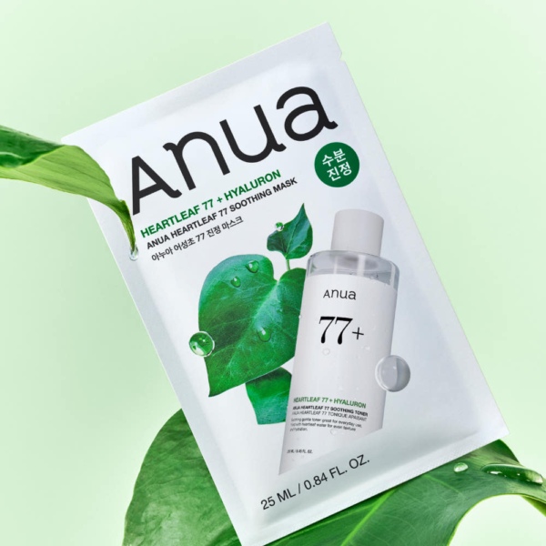 Anua Heartleaf  77 Soothing Mask 25ml*10 Sheets