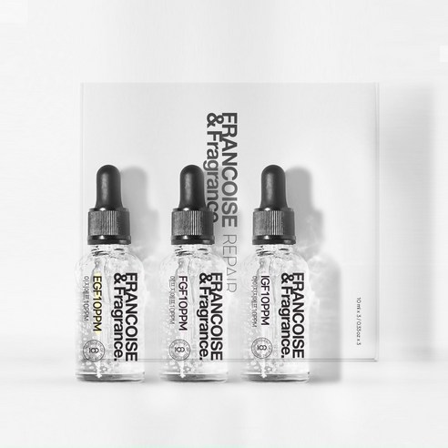 Francoise Autogenesis Ampoule Concentrate EGF FGF IGF 10ppm 10ml Sets - Image 2