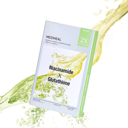 MEDIHEAL Derma Synergy Wrapping Mask - Blemish 25ml×10 pack