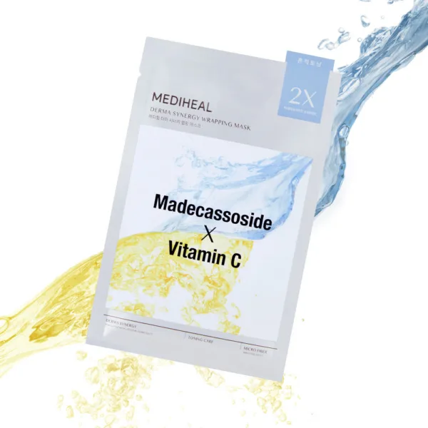 MEDIHEAL Derma Synergy Wrapping Mask - Toning 25ml×10pack