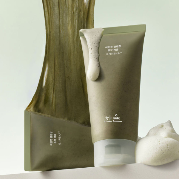 HANYUL Pure Artemisia Deep Clarifying Mask to Foam Cleanser 120ml