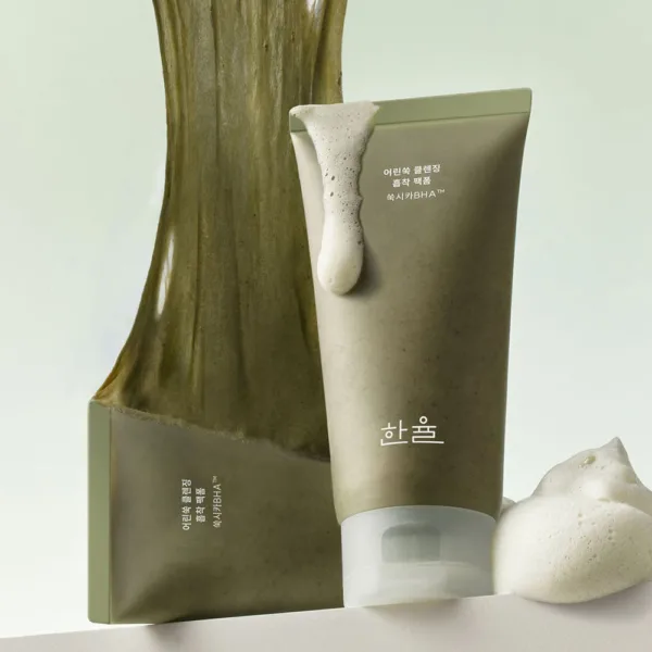 HANYUL Pure Artemisia Deep Clarifying Mask to Foam Cleanser 120ml