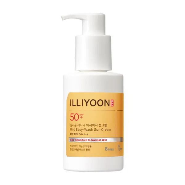 ILLIYOON Mild Easy-Wash Sun Cream SPF 50+ PA++++ 150ml