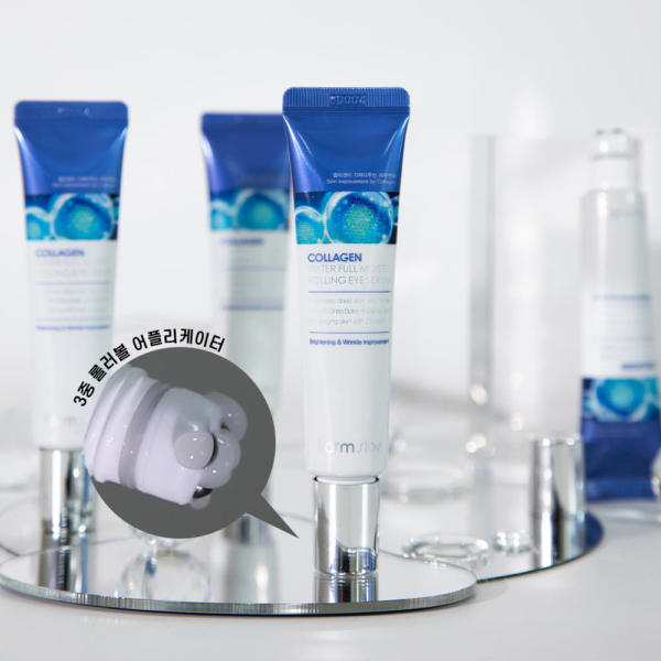 Farmstay Collagen Water Full Moist Rolling Eye Serum 25ml