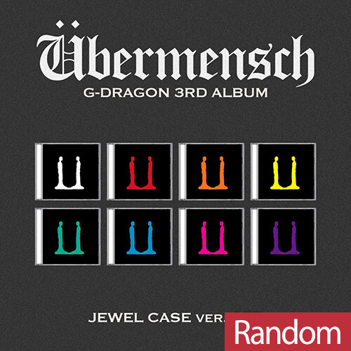 G-DRAGON - 3RD ALBUM [Übermensch] JEWEL ver. Random 1 of 8