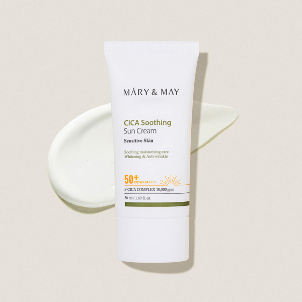 Mary&May Cica Soothing Sun Cream SPF 50+ PA++++ 50ml