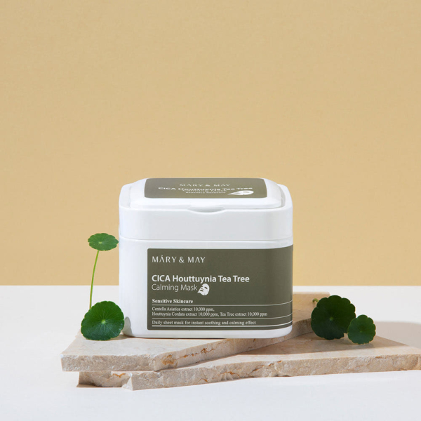 Mary&May Cica Houttuynia Tea Tree Calming Mask 30 Sheets