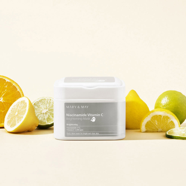 Mary&May Niacinamide Vitamin C Brightening Mask 400g 30 Sheets