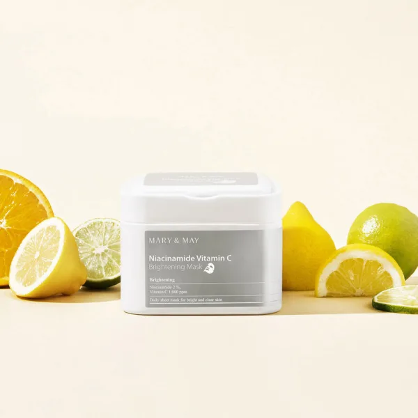 Mary&May Niacinamide Vitamin C Brightening Mask 400g 30 Sheets