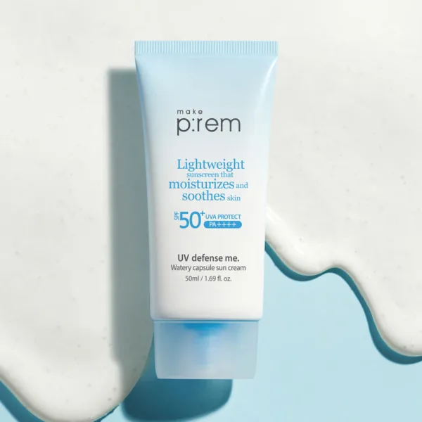 make p:rem UV Defense Me. Watery Capsule Sun Cream SPF 50+ PA++++ 50ml