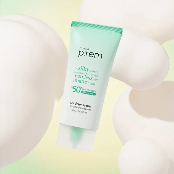 make p:rem UV Defense Me. No Sebum Sun Cream SPF 50+ PA++++ 50ml