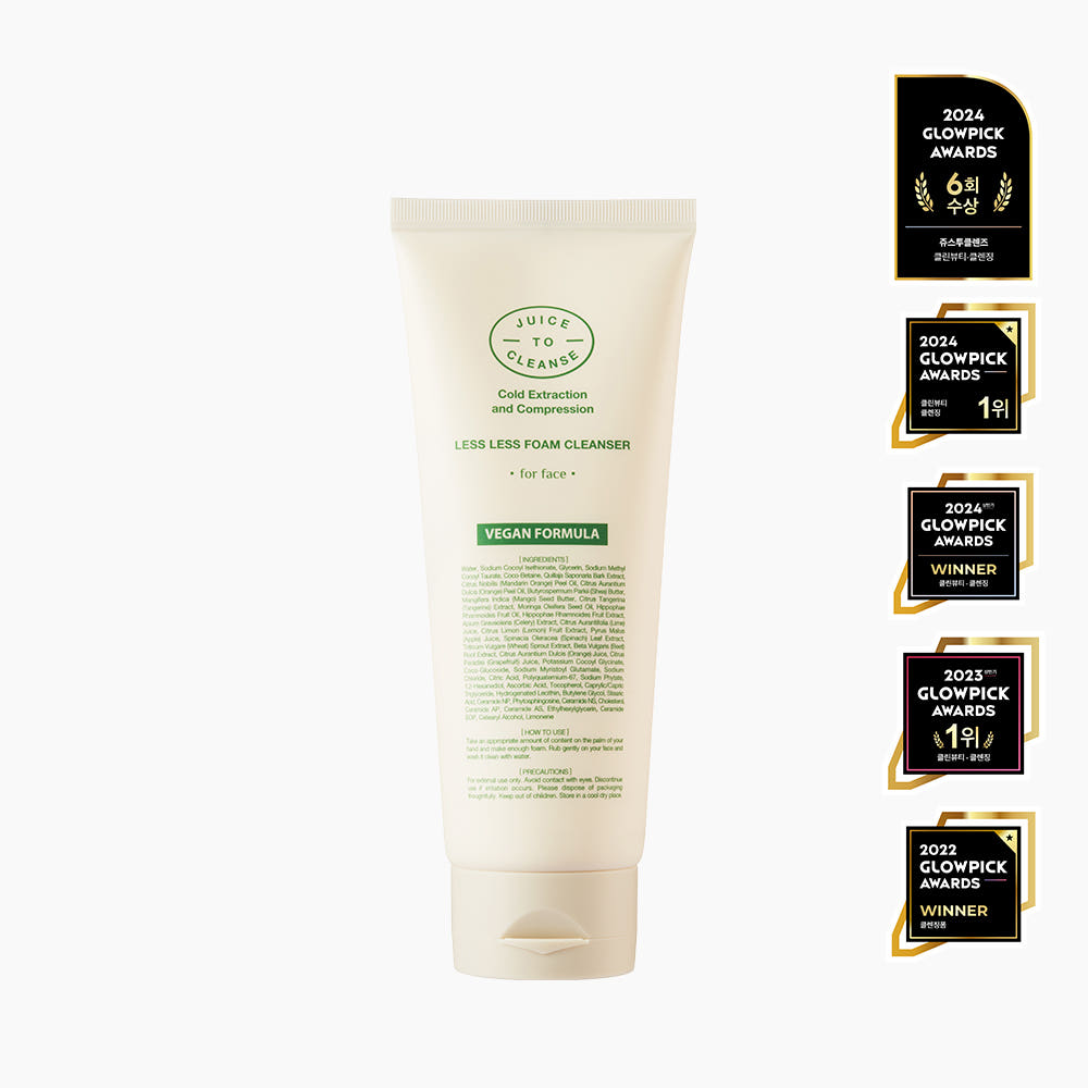 JUICE TO CLEANSE Less Less Foam Cleanser 160g - Image 3