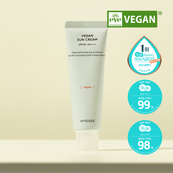 HYGGEE Vegan Sun Cream SPF 50+ PA++++ 50ml