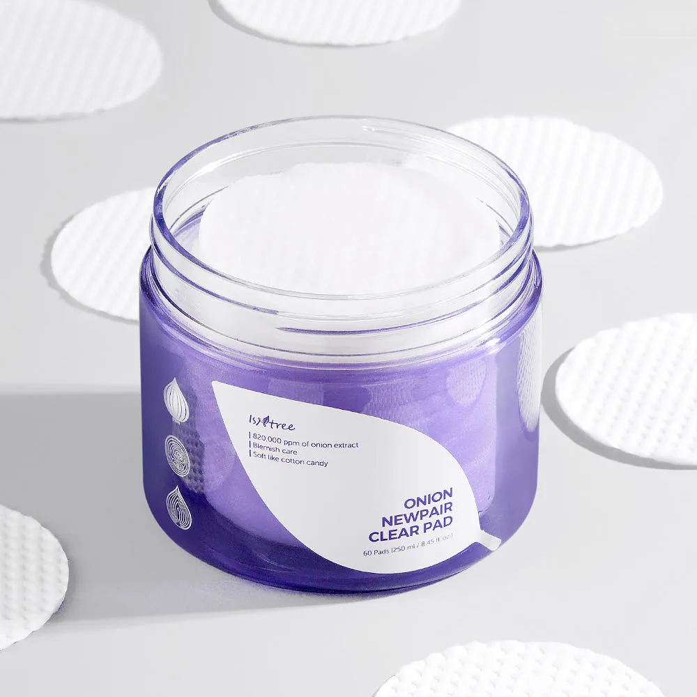 Isntree Onion Newpair Clear Pad 250ml 60EA - Image 3