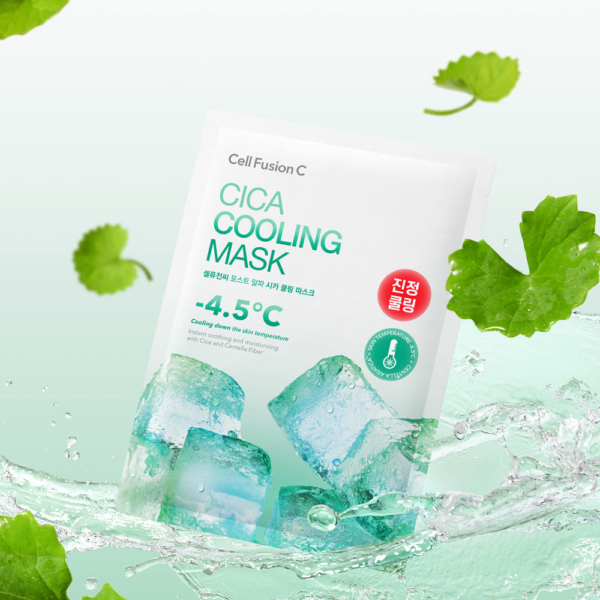 Cell Fusion C Cica Cooling Mask 27g×5 Sheets