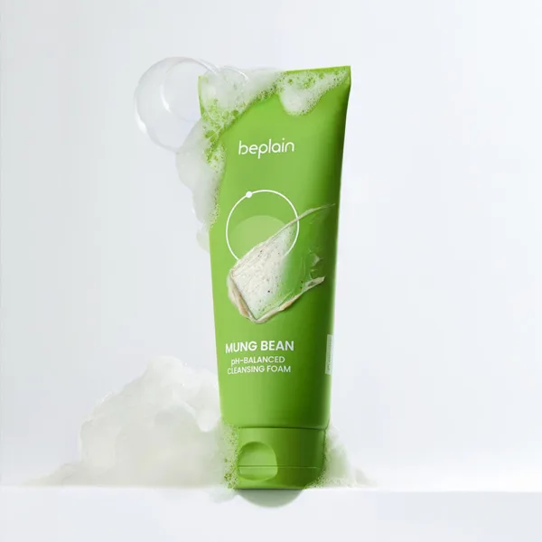 beplain Mung Bean pH Balanced Cleansing Foam 80ml
