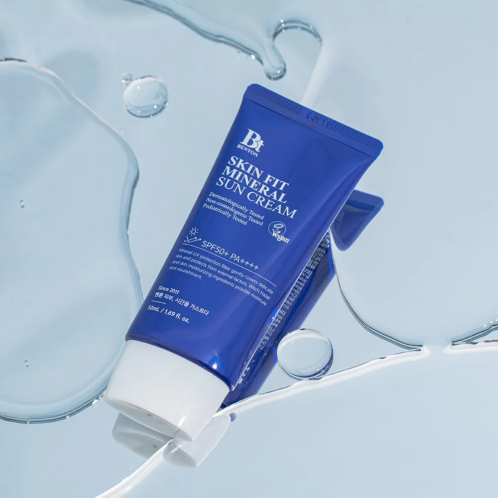 BENTON Skin Fit Mineral Sun Cream SPF 50+ PA++++ 50ml - Image 2
