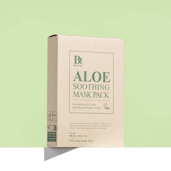 BENTON Aloe Soothing Mask Pack 23g×10 Sheets