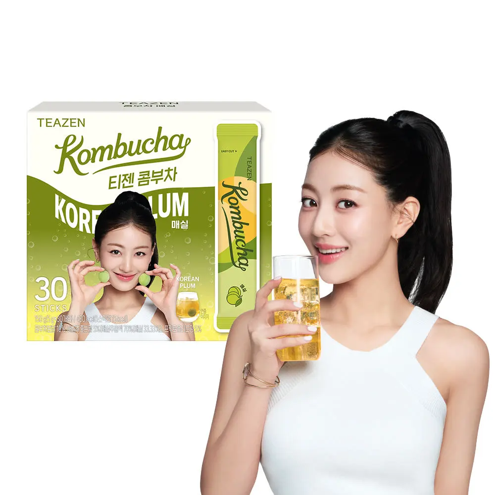 TEAZEN Kombucha Korean Plum 5g×30 Sticks