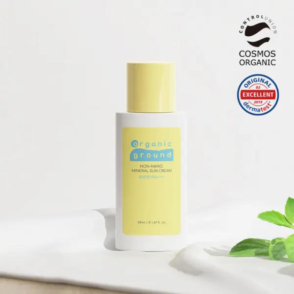 organic ground Non-Nano Mineral Sun Cream for Children SPF50+ PA++++ 50ml
