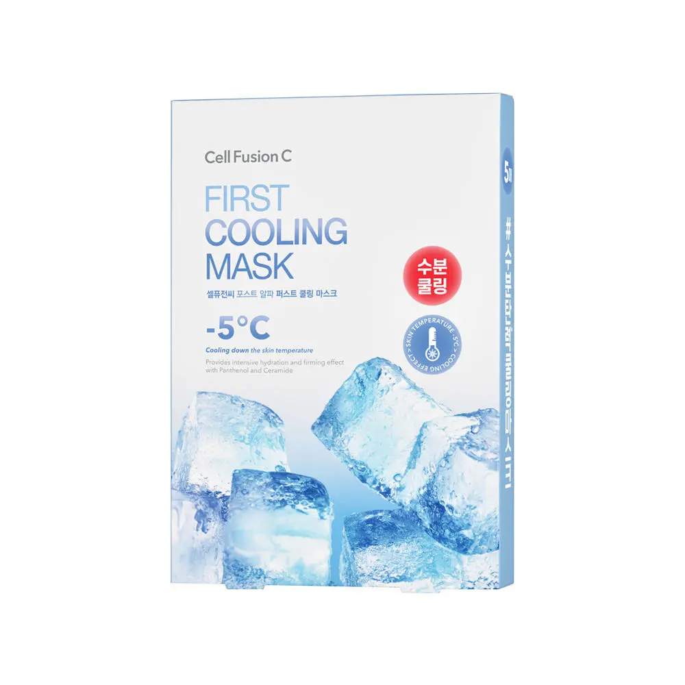 Cell Fusion C First Cooling Mask Sheet 27g×5 Sheets