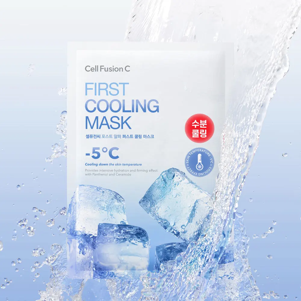 Cell Fusion C First Cooling Mask Sheet 27g×5 Sheets