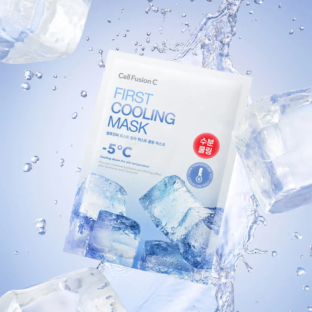 Cell Fusion C First Cooling Mask Sheet 27g×5 Sheets