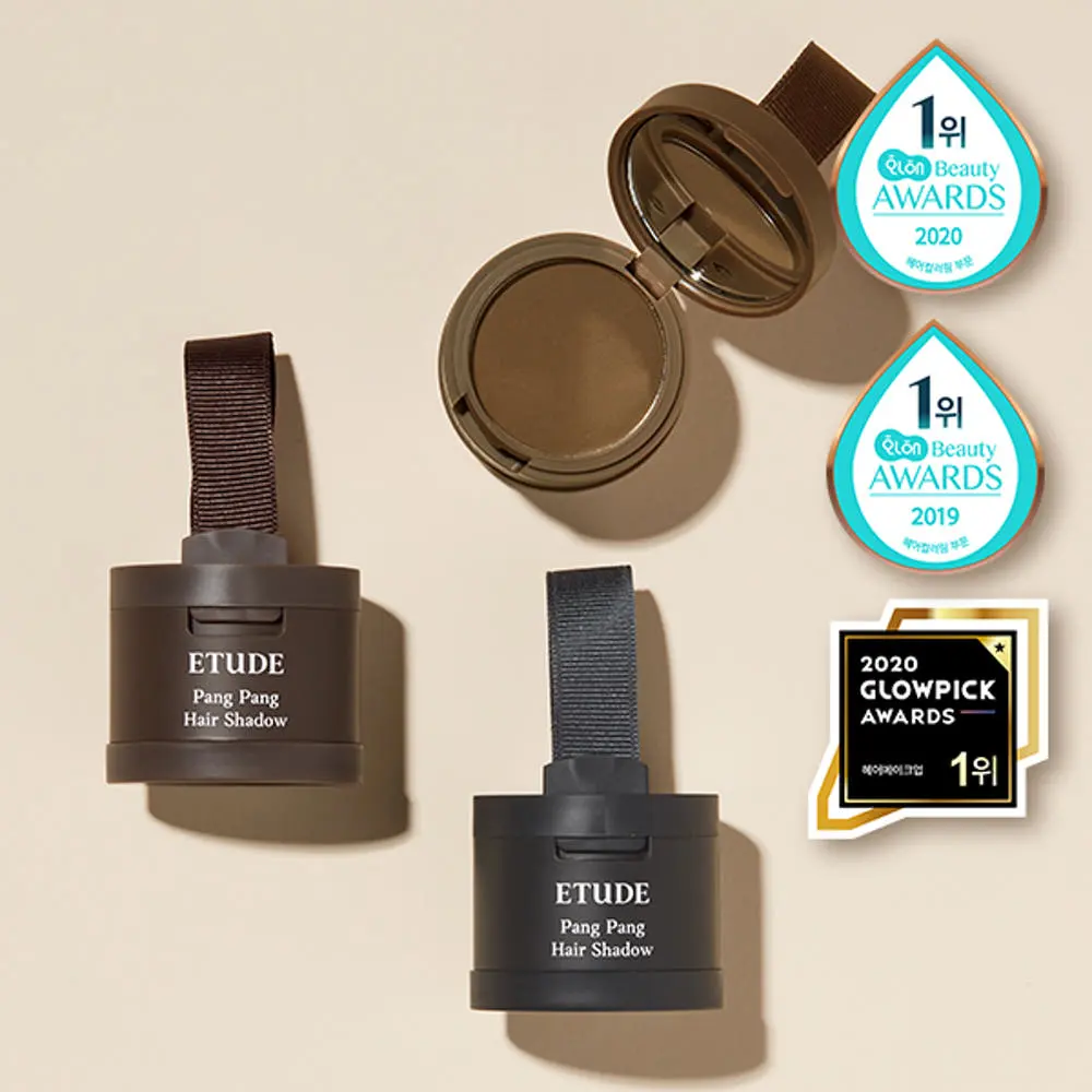 ETUDE Pang Pang Hair Shadow Line Powder Root Concealer Makeup 3.5g