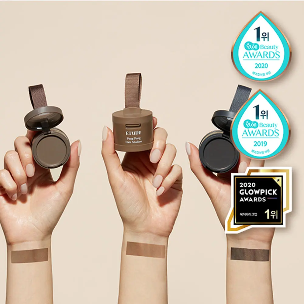 ETUDE Pang Pang Hair Shadow Line Powder Root Concealer Makeup 3.5g