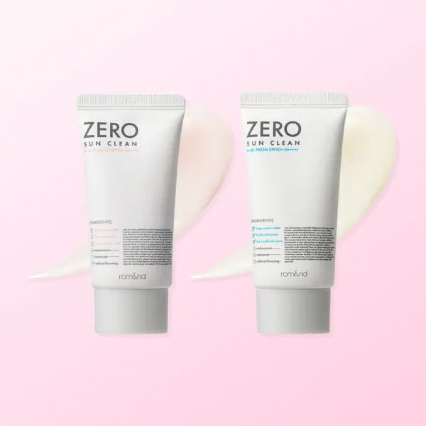 rom&nd Zero Sun Clean (2 Types) SPF 50+ PA++++ 50ml