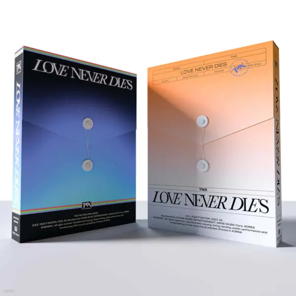 TNX - 2nd Mini Album: Love Never Dies [1 of 2 versions sent randomly]