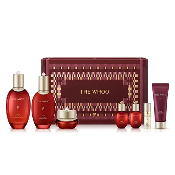 THE WHOO Jin Yul Hyang Anti-Wrinkle Enriching 3-Piece Set
