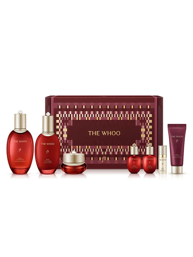 THE WHOO Jin Yul Hyang Anti-Wrinkle Enriching 3-Piece Set