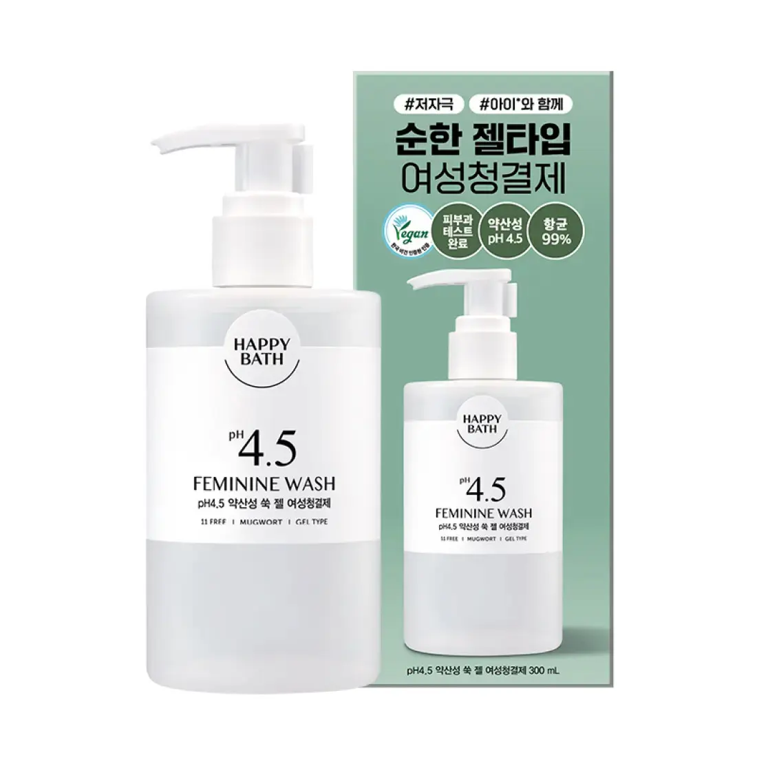 HAPPY BATH PH 4.5 Feminine Wash 300g
