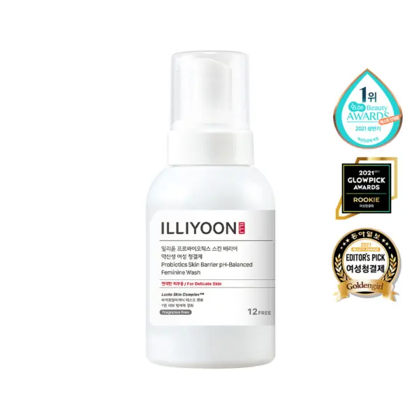 ILLIYOON Probiotics Skin Barrier pH-Balanced Feminine Wash 300ml