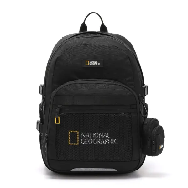 National Geographic N251ABG560 Dewble Backpack Black