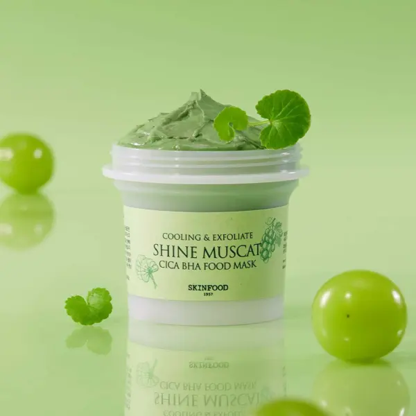 SKINFOOD Shine Muscat Cica BHA Food Mask 120g