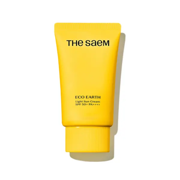 the SAEM Eco Earth Light Sun Cream SPF 50+ PA++++ 50g