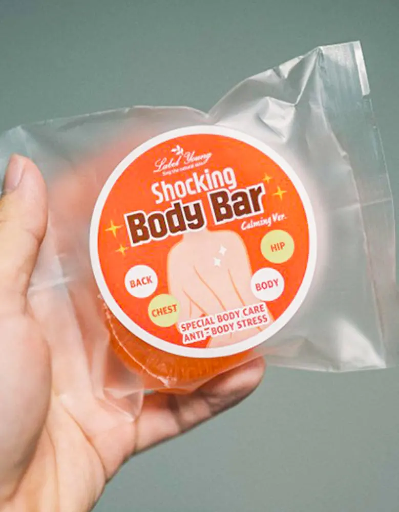 Label Young Shocking Body Bar 100g×3packs