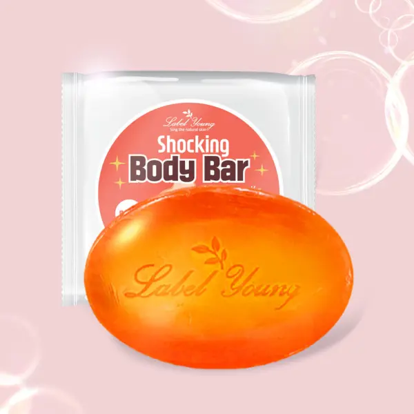 Label Young Shocking Body Bar 100g×3packs