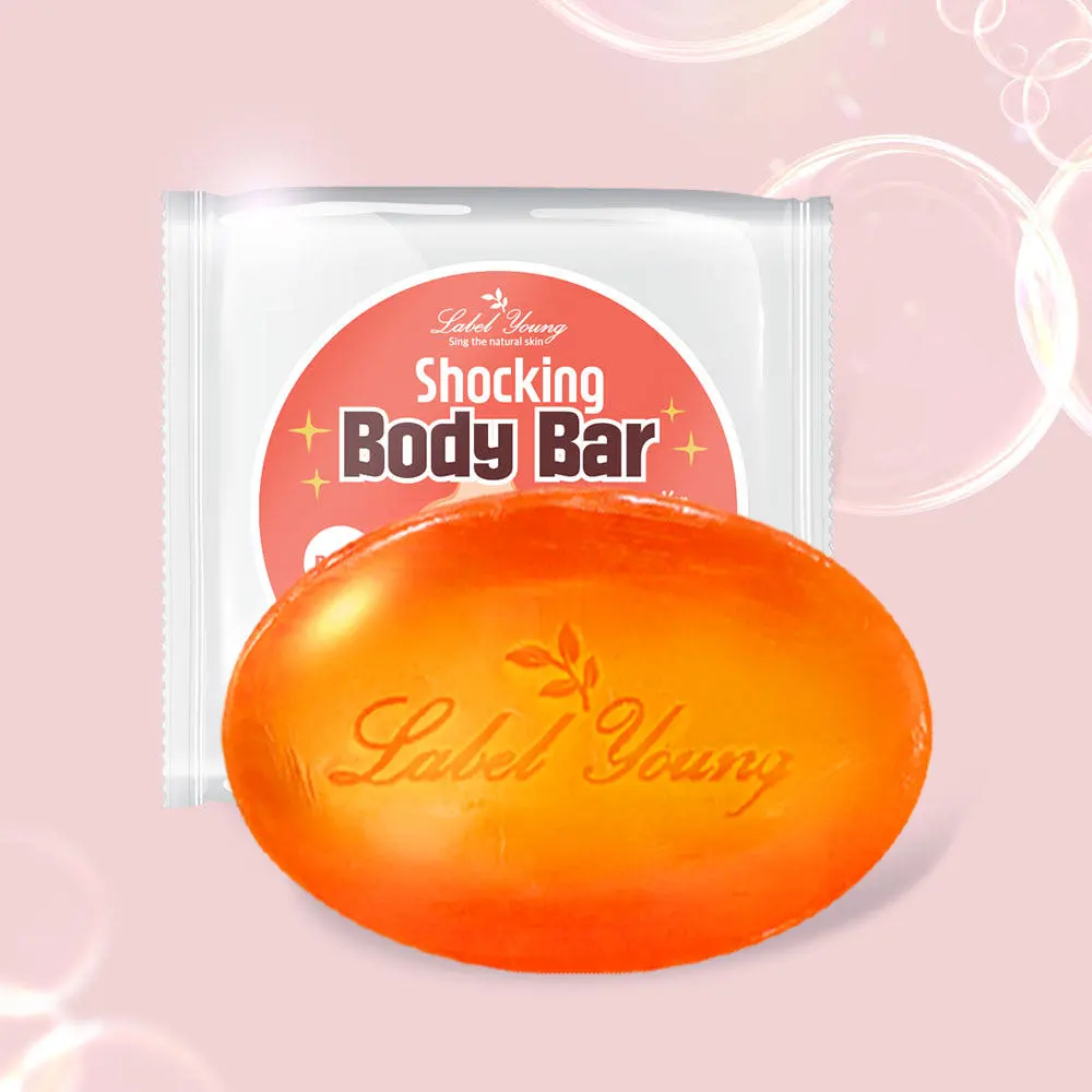Label Young Shocking Body Bar 100g×3packs