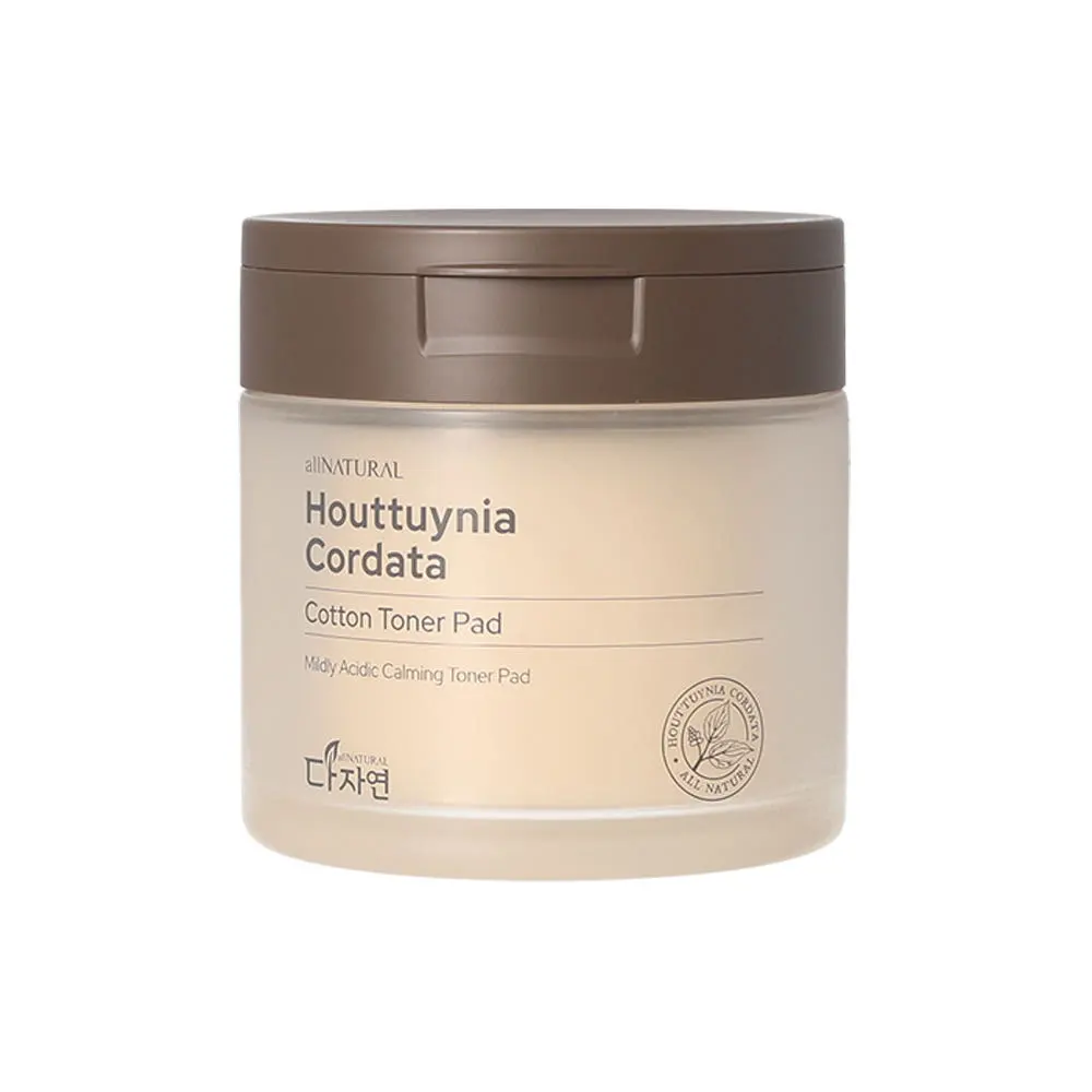 allNATURAL Houttuynia Cordata Cotton Toner Pad 140ml 80EA
