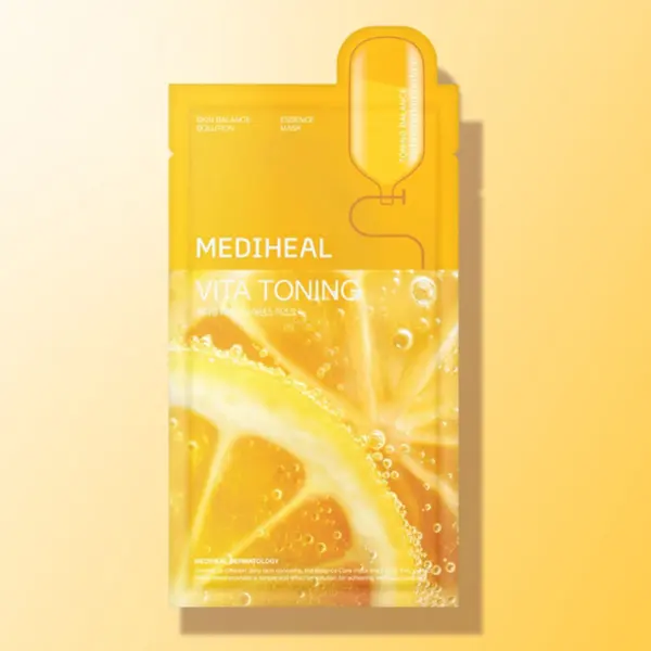 MEDIHEAL Vita Toning Essence Mask Pack 20ml×15packs