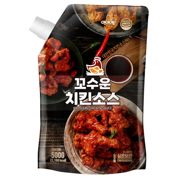 I AM SAUCE Korean Kkosuun Chicken Sauce Mild flavor 500g