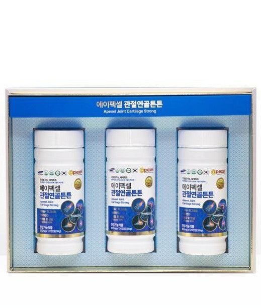 apexel Calcium Joint Cartilage Strong 360 Capsules 300mg*120capsules*3bottles - EmpressKorea