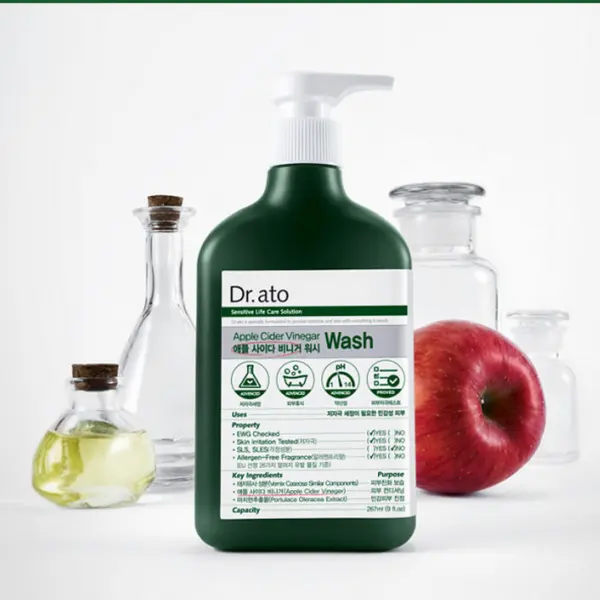 Dr.ato Apple Cider Vinegar Wash 267ml