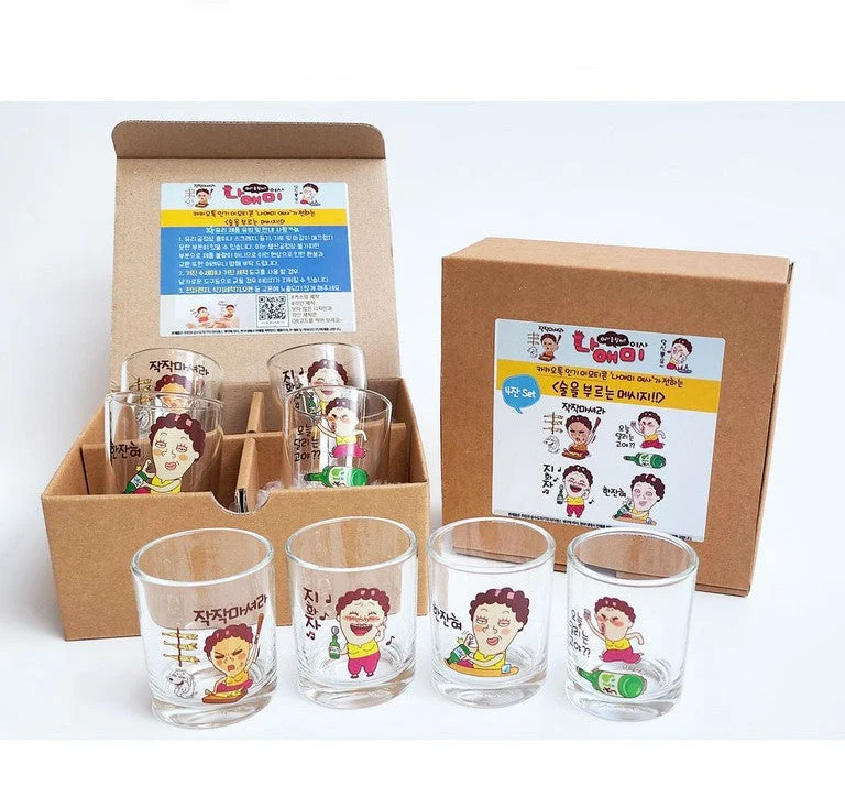Naemi Madam Soju Glass Set – A Message That Calls for a Drink
