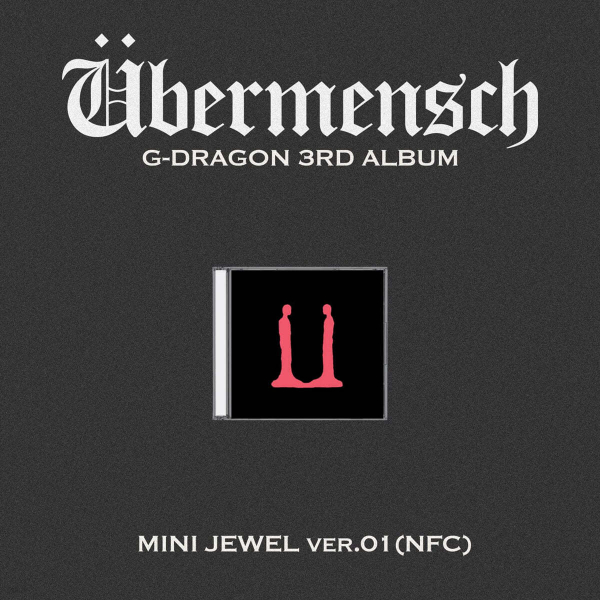 G-DRAGON - 3RD ALBUM [Übermensch][MINI JEWEL ver.1](NFC)